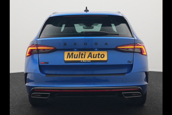 Škoda Octavia Combi 1.4 TSI RS iV Business Plug In Hybrid 245pk Dealer O.H PHEV | Adaptive Cruise | Camera | Sportstoelen Verwarmd | Apple Carplay | Navigatie | Crystal LED | Blis | Keyless | Stuur Verwarmd | Virtual | DAB |