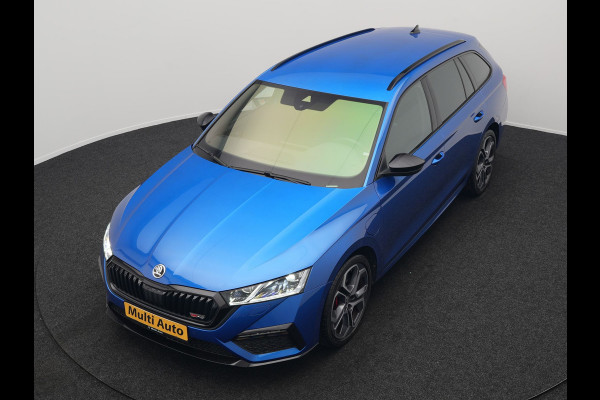 Škoda Octavia Combi 1.4 TSI RS iV Business Plug In Hybrid 245pk Dealer O.H PHEV | Adaptive Cruise | Camera | Sportstoelen Verwarmd | Apple Carplay | Navigatie | Crystal LED | Blis | Keyless | Stuur Verwarmd | Virtual | DAB |