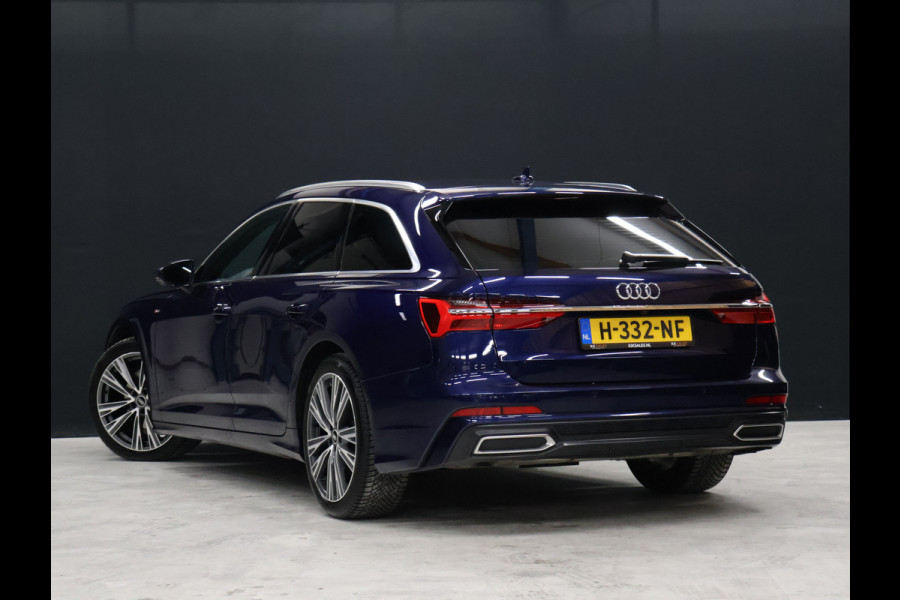 Audi A6 Avant 45 TFSI S edition [MEMORY SEATS, CAMERA 360, ADAPTIVE CRUISE CONTROL, BLUETOOTH TELEFOON, STOELVERWARMING, FLIPPERS, AUTOMATISCHE AIRCO, NIEUWSTAAT]
