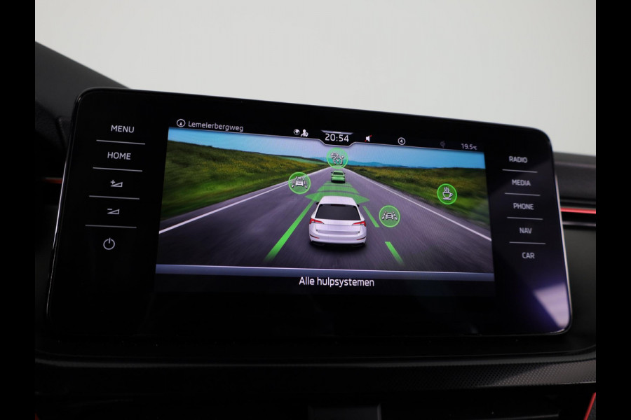 Škoda SCALA 1.0 TSI Sport Business 110 pk Automaat (DSG) | Navigatie | Parkeersensoren achter | Achteruitrijcamera | Adaptieve cruise control | Full LED koplampen | Voll. digitaal instrumentenpaneel |