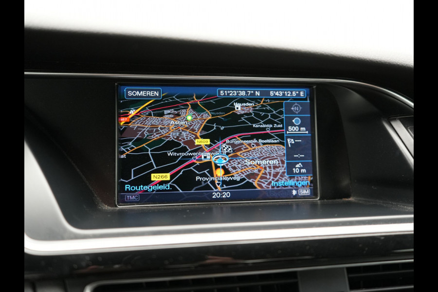 Audi A5 Cabriolet 1.8 TFSI S Line Automaat 177pk Dealer O.H | S Line Interieur & Exterieur | Bang & Olufsen | Cruise Control | Lederen Sportstoelen Verwarmd | Nekverwarming | 19" L.M | Navigatie | DAB |