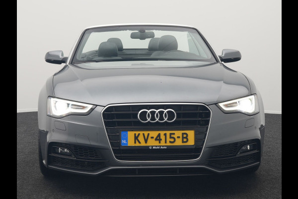 Audi A5 Cabriolet 1.8 TFSI S Line Automaat 177pk Dealer O.H | S Line Interieur & Exterieur | Bang & Olufsen | Cruise Control | Lederen Sportstoelen Verwarmd | Nekverwarming | 19" L.M | Navigatie | DAB |