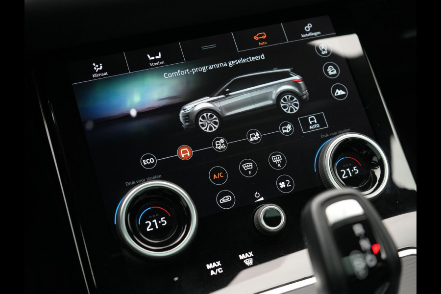 Land Rover Range Rover Evoque NIEUW MODEL P250 AWD R-Dynamic SE 250pk Dealer O.H | Panodak | Head Up | 360 Camera | Lederen Sportstoelen Memory & Verwarmd | Stuur Verwarmd | Apple Carplay | Navigatie | Blis | Keyless | Virtual | DAB |