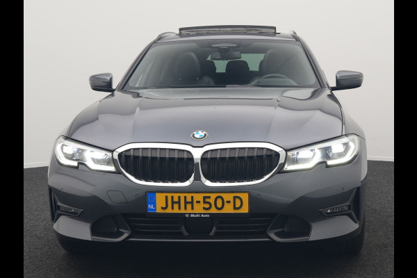 BMW 3 Serie Touring 330e xDrive Sportline Plug In Hybrid 293pk Dealer O.H. PHEV | Panodak | Head Up | Adaptive Cruise | Laser LED | Harman & Kardon | Lederen Sportstoelen Memory & Verwarmd | Sfeerverlichting | Virtual | Navigatie |