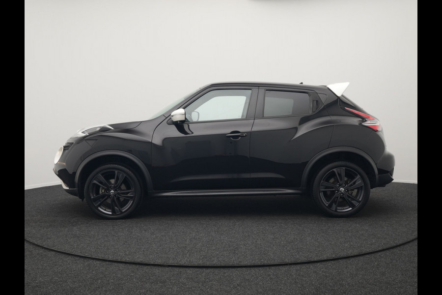 Nissan Juke 1.2 DIG-T S/S N-Vision 116pk Dealer O.H | Trekhaak Afneembaar | Alcantara Sportstoelen | 360 Camera | Lane Assist | Cruise Control | Keyless | Navigatie | Bluetooth | Climate Control | DAB |