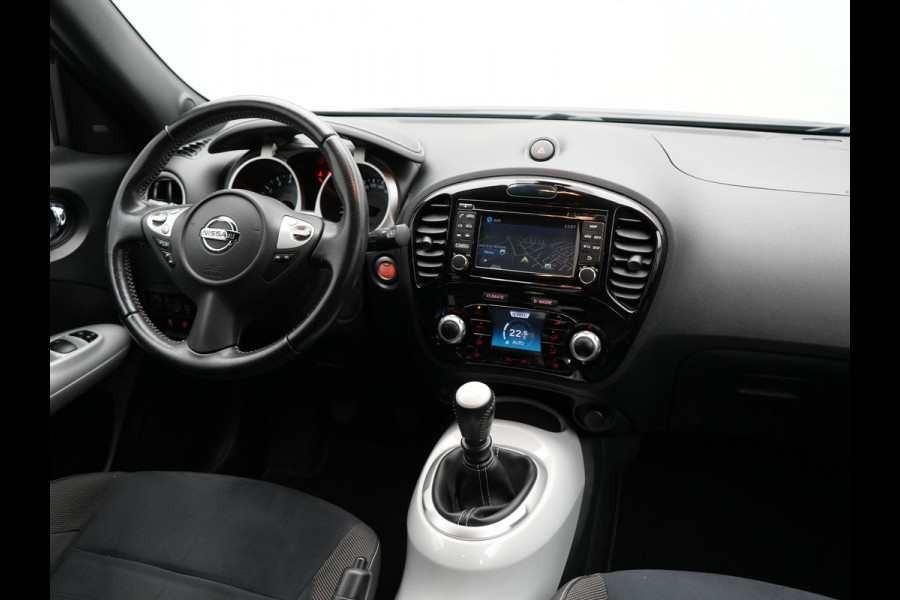 Nissan Juke 1.2 DIG-T S/S N-Vision 116pk Dealer O.H | Trekhaak Afneembaar | Alcantara Sportstoelen | 360 Camera | Lane Assist | Cruise Control | Keyless | Navigatie | Bluetooth | Climate Control | DAB |