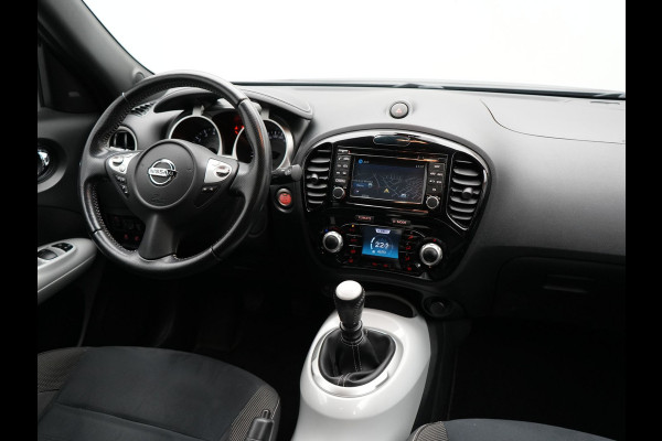 Nissan Juke 1.2 DIG-T S/S N-Vision 116pk Dealer O.H | Trekhaak Afneembaar | Alcantara Sportstoelen | 360 Camera | Lane Assist | Cruise Control | Keyless | Navigatie | Bluetooth | Climate Control | DAB |