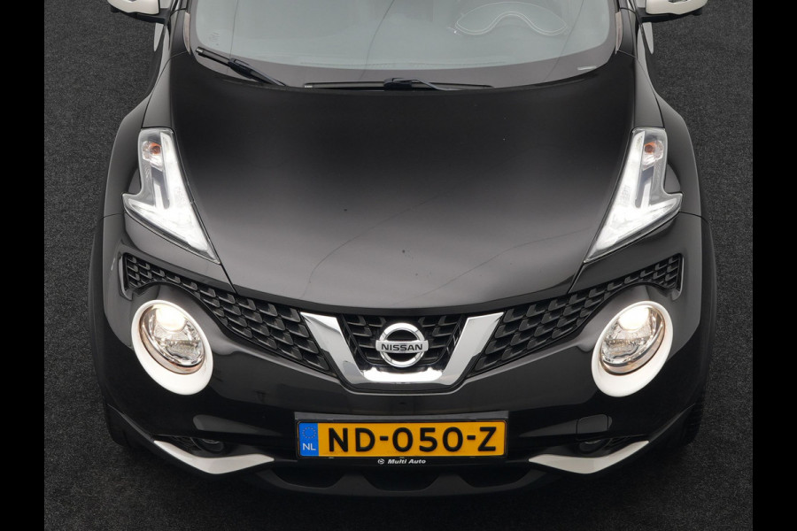 Nissan Juke 1.2 DIG-T S/S N-Vision 116pk Dealer O.H | Trekhaak Afneembaar | Alcantara Sportstoelen | 360 Camera | Lane Assist | Cruise Control | Keyless | Navigatie | Bluetooth | Climate Control | DAB |