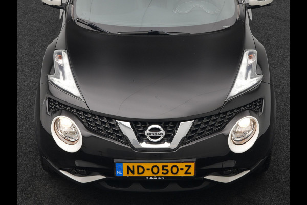 Nissan Juke 1.2 DIG-T S/S N-Vision 116pk Dealer O.H | Trekhaak Afneembaar | Alcantara Sportstoelen | 360 Camera | Lane Assist | Cruise Control | Keyless | Navigatie | Bluetooth | Climate Control | DAB |
