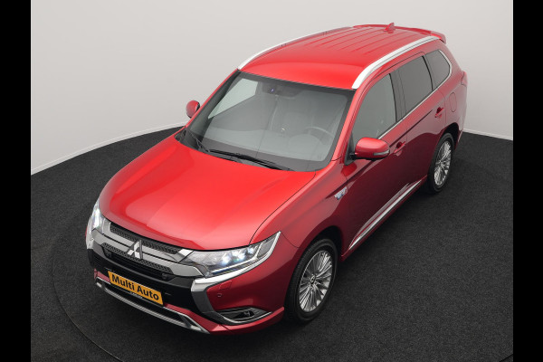 Mitsubishi Outlander 2.4 Intense+ Plug In Hybrid 225pk Dealer O.H PHEV | 360 Camera | Lederen Sportstoelen Verwarmd | Keyless | Navigatie | Stuur Verwarmd | Cruise Control | Blis | DAB |