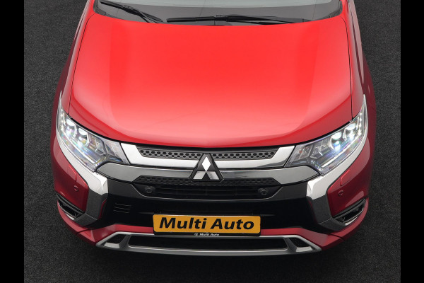 Mitsubishi Outlander 2.4 Intense+ Plug In Hybrid 225pk Dealer O.H PHEV | 360 Camera | Lederen Sportstoelen Verwarmd | Keyless | Navigatie | Stuur Verwarmd | Cruise Control | Blis | DAB |