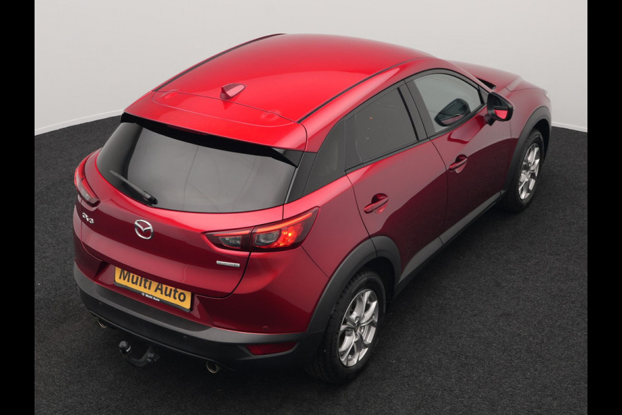 Mazda CX-3 2.0 SkyActiv-G 121 Comfort Dealer O.H | Trekhaak Afneembaar | Apple Carplay | Sportstoelen Verwarmd | Cruise Control |  Laneassist | Climate Control |