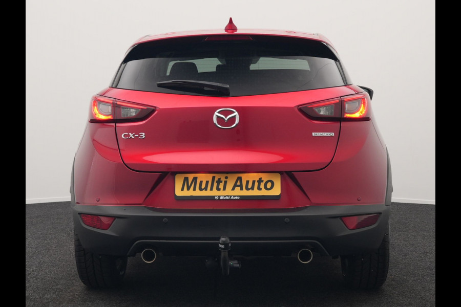 Mazda CX-3 2.0 SkyActiv-G 121 Comfort Dealer O.H | Trekhaak Afneembaar | Apple Carplay | Sportstoelen Verwarmd | Cruise Control |  Laneassist | Climate Control |