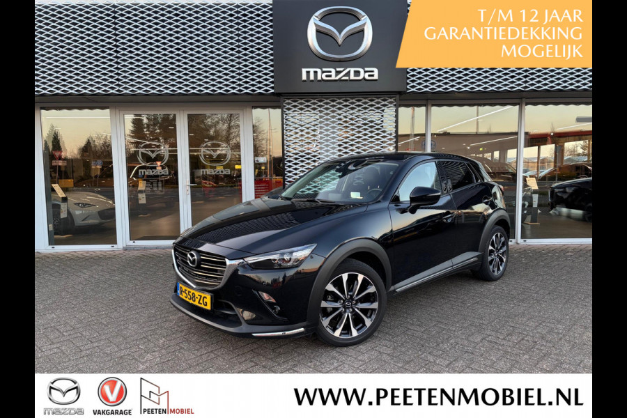 Mazda CX-3 2.0 SkyActiv-G 120 GT-M-Line | AUTOMAAT | HALF LEDER | 18"LM-VELGEN |