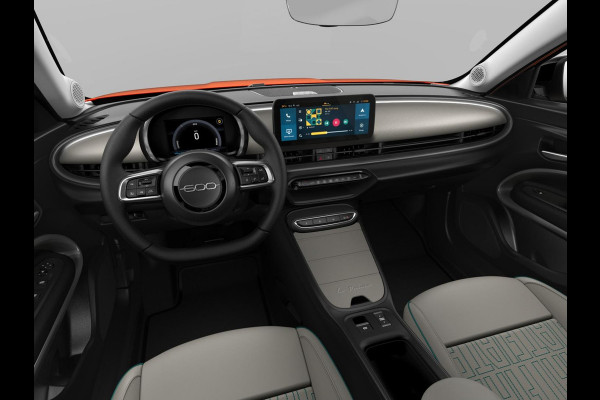 Fiat 600E La Prima 54 kWh | 17% Bijtelling | Carplay | Elek. Stoel | Stoelverwarming | Keyless | LED | Clima