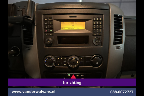 Mercedes-Benz Sprinter 316 CDI 164pk L2H2 Inrichting Euro6 Airco | Omvormer | 2800kg Trekhaak | Cruisecontrol Chauffeursstoel, Parkeersensoren