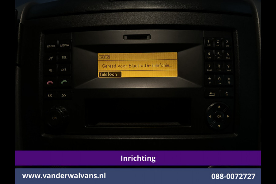 Mercedes-Benz Sprinter 316 CDI 164pk L2H2 Inrichting Euro6 Airco | Omvormer | 2800kg Trekhaak | Cruisecontrol Chauffeursstoel, Parkeersensoren