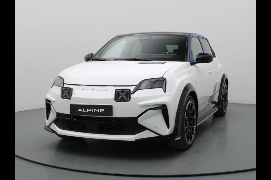 ALPINE A290 GT 52 kWh Snel Leverbaar | NIEUW | SNOWFLAKE met semi-diamant | Adapter V2L | Zonder naam uitvoering op kofferklep | 180pk