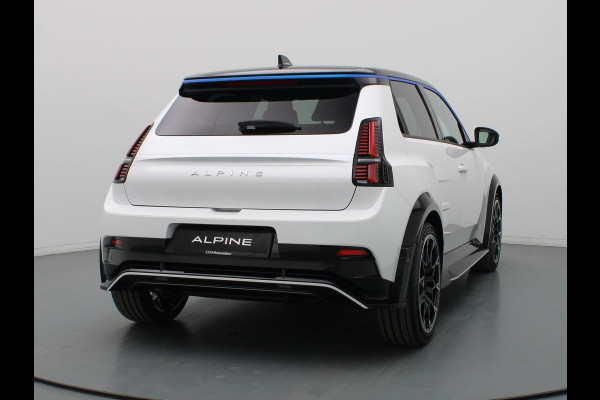 ALPINE A290 GT 52 kWh Snel Leverbaar | NIEUW | SNOWFLAKE met semi-diamant | Adapter V2L | Zonder naam uitvoering op kofferklep | 180pk