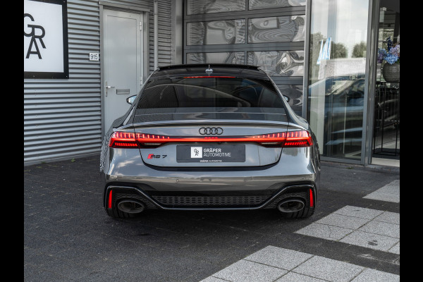 Audi RS7 Sportback 4.0 TFSI V8 Quattro | Keramisch | Head-up | Zwart optiek