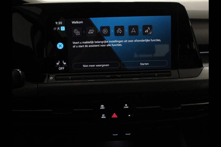 Volkswagen GOLF Variant 1.5 eTSI 150pk DSG Style | Navigatie | Apple Carplay/Android Auto | Climate Control | Camera | Parkeersensoren | Park Assist | Adaptive Cruise control | Wegklapbare trekhaak | Stoel- en stuurverwarming | Climatronic | Virtual Cockpit