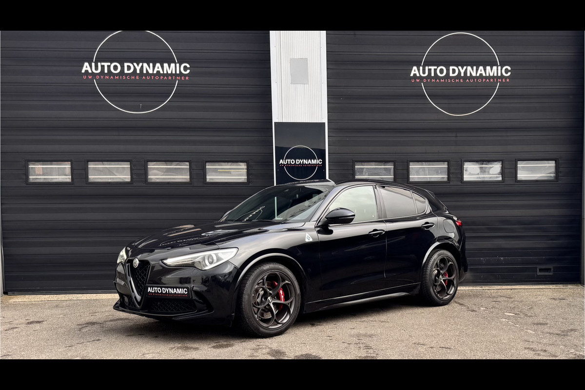 Alfa Romeo Stelvio 2.9 V6 AWD Quadrifoglio Squadra 510 pk+ | Stuur-Stoel verw | Harman Cardon