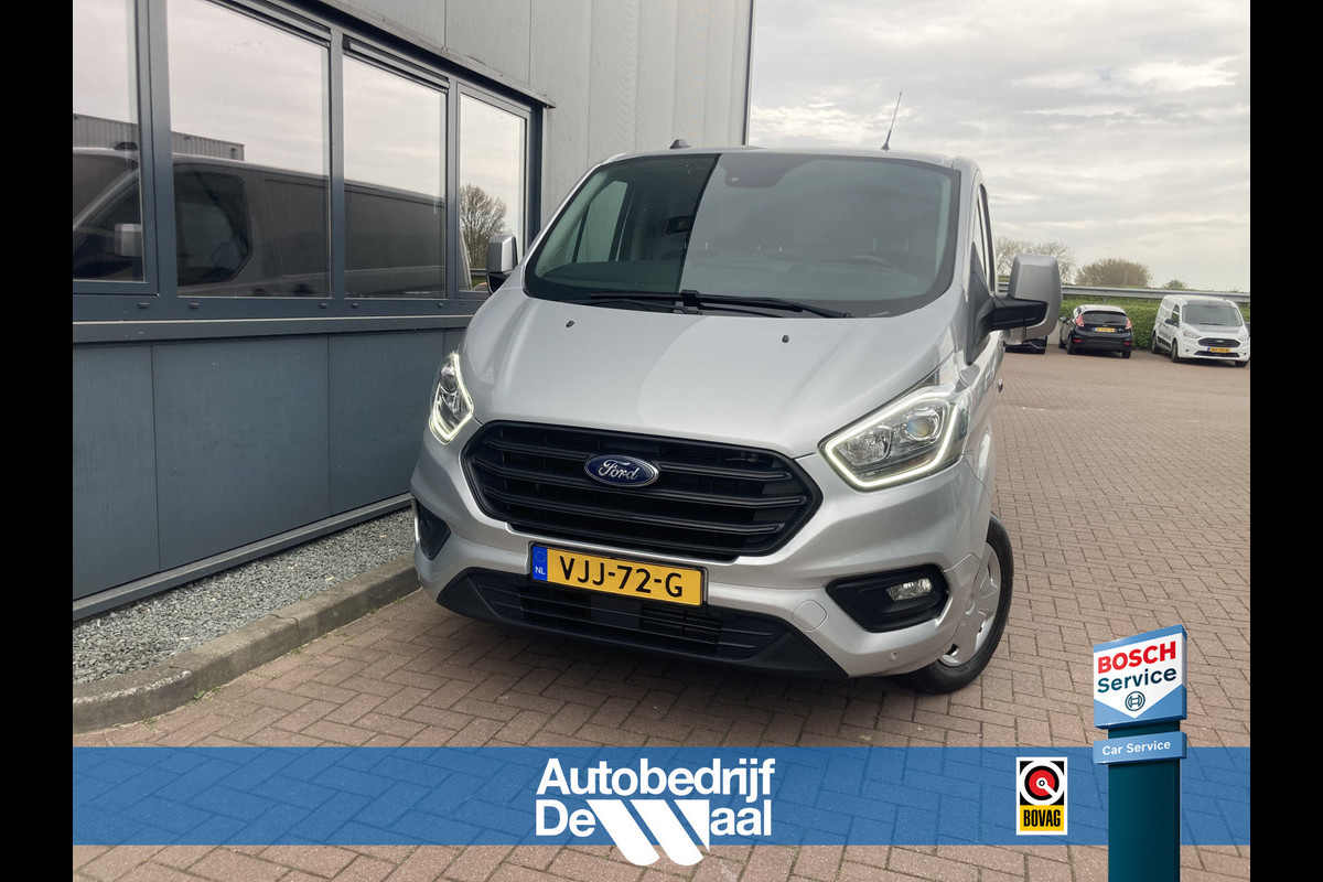 Ford Transit Custom 2.0 TDCi EURO6 130pk Automaat Trend L1H1 300 2XSCHUIFDEUR/AIRCO/CRUISE/PDC/VERW.VOORRUIT/SORTIMO