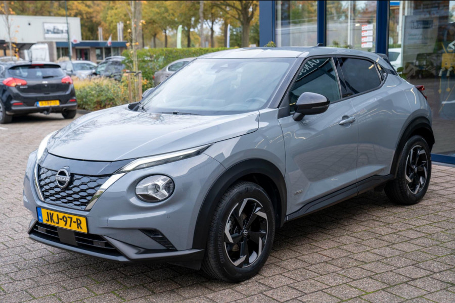 Nissan Juke 1.6 Hybrid N-Connecta|Prijs rijklaar incl. 12 mnd garantie|NAV LMV Carplay Keyless entry/start Camera PDC Bluetooth