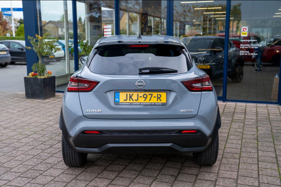 Nissan Juke 1.6 Hybrid N-Connecta|Prijs rijklaar incl. 12 mnd garantie|NAV LMV Carplay Keyless entry/start Camera PDC Bluetooth