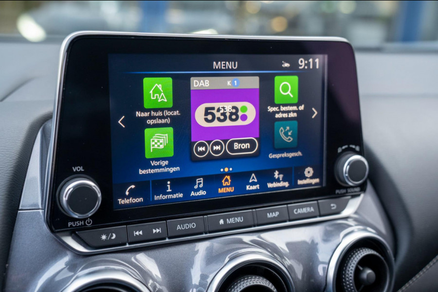 Nissan Juke 1.6 Hybrid N-Connecta|Prijs rijklaar incl. 12 mnd garantie|NAV LMV Carplay Keyless entry/start Camera PDC Bluetooth