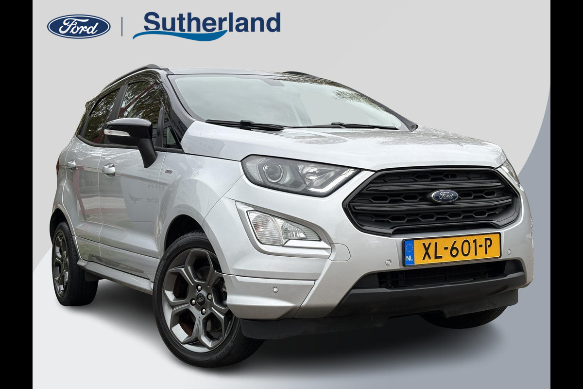 Ford EcoSport 1.0 EcoBoost ST-Line 125pk | Open dak | Winter Pack | Navigatie met Bang&Olufsen | Achteruitrijcamera | Dodehoeksensoren | Dealer onderhouden