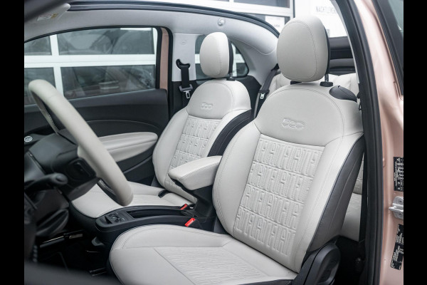 Fiat 500E La Prima 42 kWh Cabrio | Apple Carplay - Android Auto | Leer | 17" LM velgen|