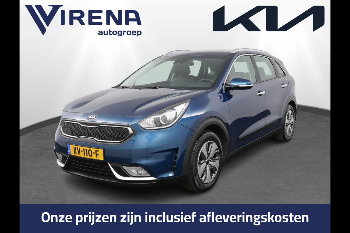 Kia Niro 1.6 GDi Hybrid DynamicLine - Automaat Apple Carplay/Android Auto - Cruise Control - Climate Control - Navigatie - achteruitrijcamera - Trekhaak Fabrieksgarantie tot 03-2026