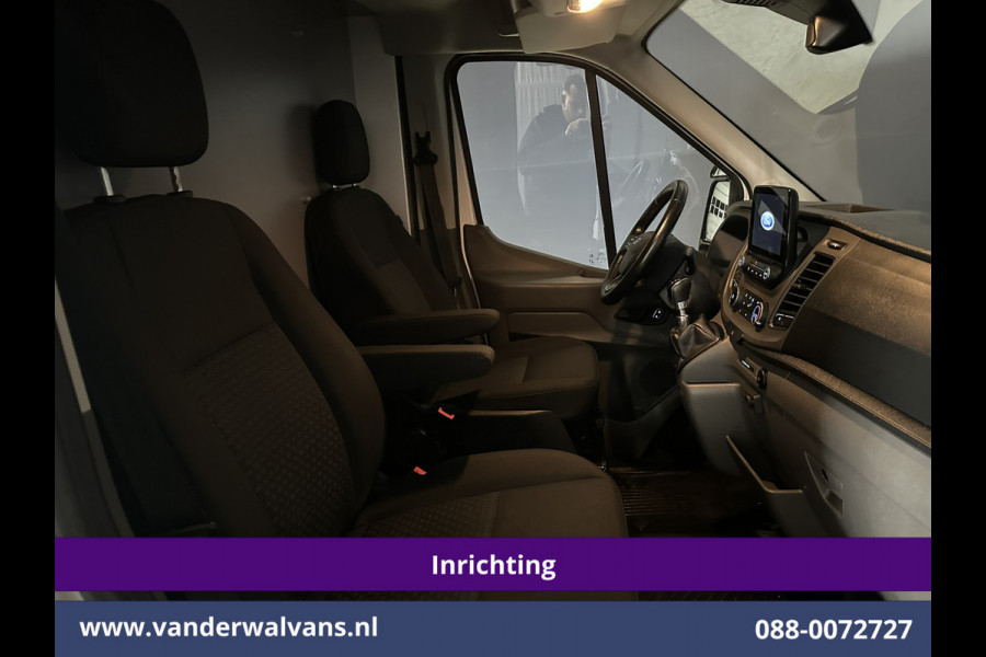 Ford Transit 2.0 TDCI 130pk L2H2 inrichting Euro6 Airco | Camera | Apple Carplay | Cruisecontrol Omvormer, Elektrische verstelbare bestuurdersstoel, Android Auto, Stoelverwarming, Verwarmde Voorruit, Parkeersensoren