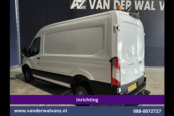 Ford Transit 2.0 TDCI 130pk L2H2 inrichting Euro6 Airco | Camera | Apple Carplay | Cruisecontrol Omvormer, Elektrische verstelbare bestuurdersstoel, Android Auto, Stoelverwarming, Verwarmde Voorruit, Parkeersensoren