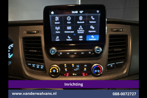 Ford Transit 2.0 TDCI 130pk L2H2 inrichting Euro6 Airco | Camera | Apple Carplay | Cruisecontrol Omvormer, Elektrische verstelbare bestuurdersstoel, Android Auto, Stoelverwarming, Verwarmde Voorruit, Parkeersensoren