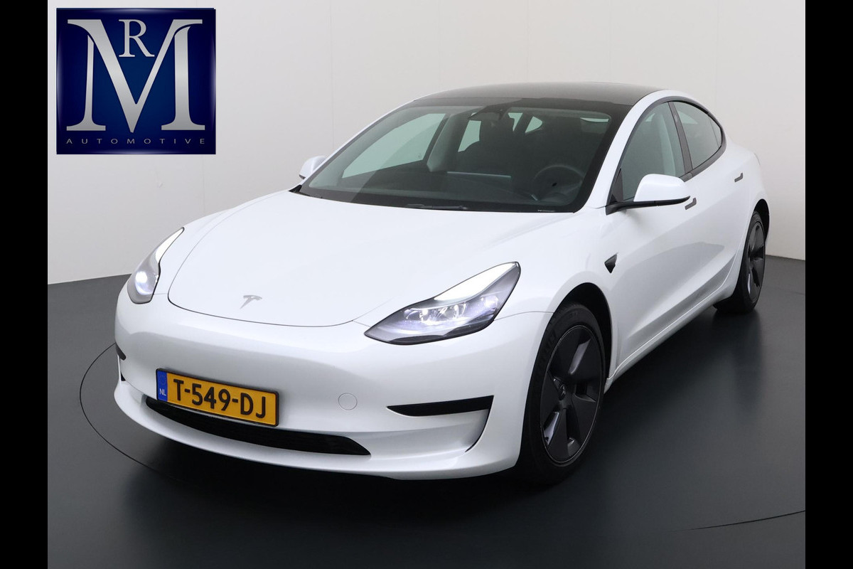 Tesla Model 3 Standard RWD Plus 60 kWh WARMTEPOMP| TESLA GARANTIE VOLLEDIG T/M 06-2027/80.000KM | AANDRIJFLIJN EN ACCU T/M 06-2031/192.000KM|