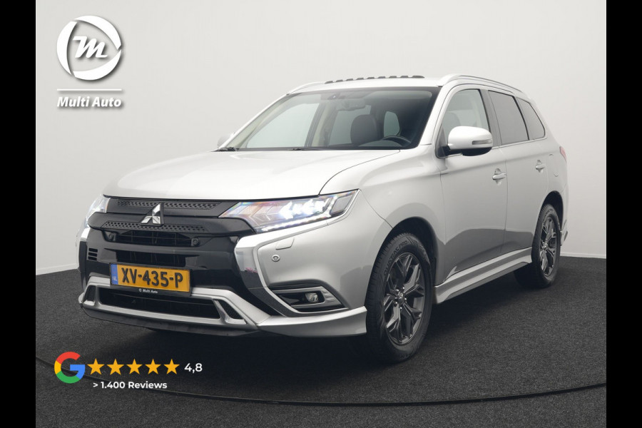 Mitsubishi Outlander 2.4 Intense+ Plug In Hybrid 225pk Dealer O.H. PHEV | Trekhaak Afneembaar | Schuif-/Kanteldak | Camera | Sportstoelen & Stuur Verwarmd | LED Koplampen | Keyless | Apple Carplay | Blis | DAB |