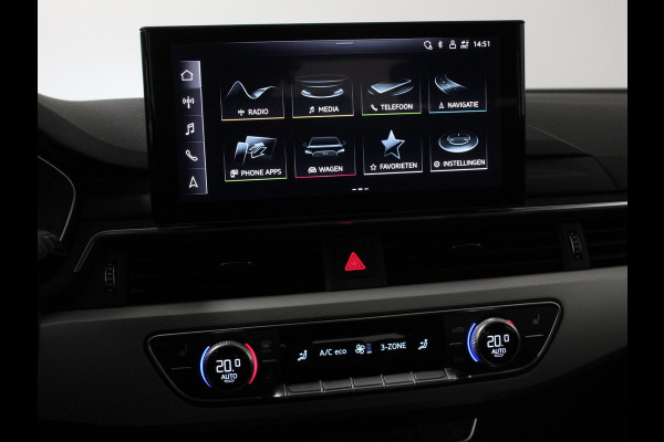 Audi A4 Avant 40 TFSI 204pk Prestige Plus S-Tronic | Navigatie | Climate Control | Camera | Electrisch bedienbare achterklep | Virtual Cockpit | Led | Dab | Stoelverwarming