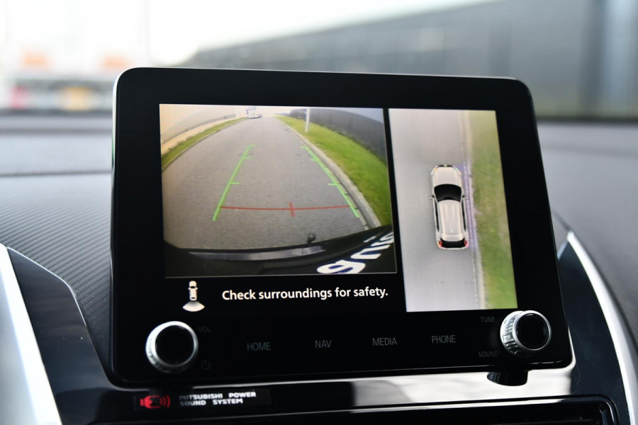 Mitsubishi Eclipse Cross 2.4 PHEV Instyle. Leder, Elek stoelen, HUD, ACC, 360, Carbon, Stuurvw, Trekhaak, Dodeh, CarPlay!