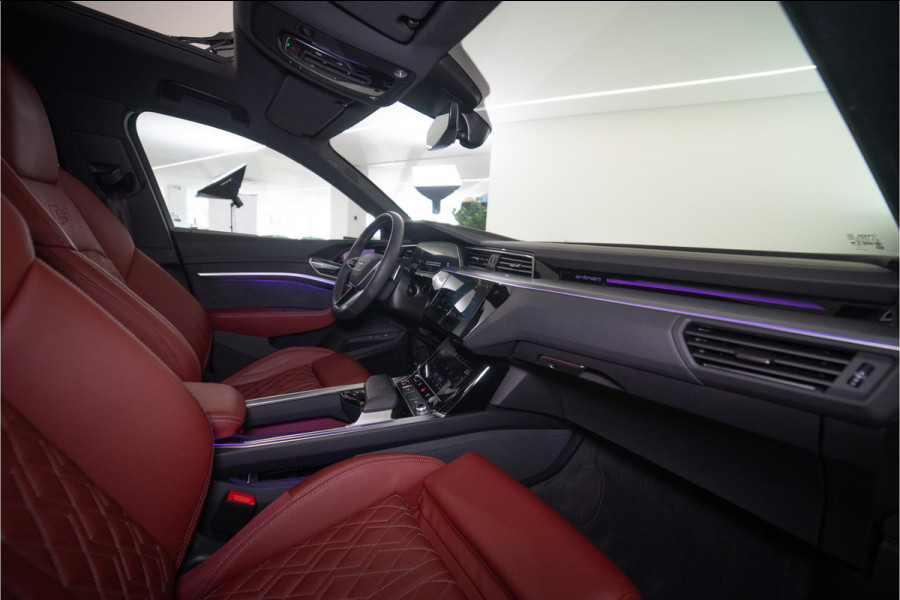 Audi e-tron Sportback S Quattro 95 kWh 504PK | Pano | B&O | RS Stoelen | 360 | 12 MND Garantie