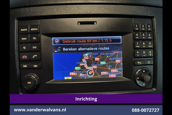 Mercedes-Benz Sprinter 314CDI 143pk L2H2 inrichting Euro6 Airco | Camera | Navigatie | 2800kg Trekhaak Omvormer Cruisecontrol, Chauffeursstoel, Parkeersensoren