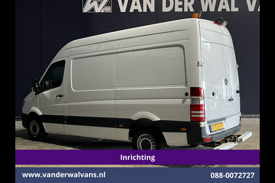 Mercedes-Benz Sprinter 314CDI 143pk L2H2 inrichting Euro6 Airco | Camera | Navigatie | 2800kg Trekhaak Omvormer Cruisecontrol, Chauffeursstoel, Parkeersensoren