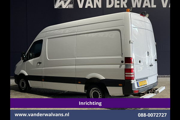 Mercedes-Benz Sprinter 314CDI 143pk L2H2 inrichting Euro6 Airco | Camera | Navigatie | 2800kg Trekhaak Omvormer Cruisecontrol, Chauffeursstoel, Parkeersensoren