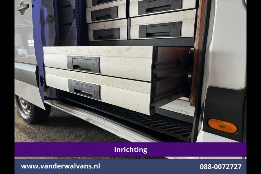 Mercedes-Benz Sprinter 314CDI 143pk L2H2 inrichting Euro6 Airco | Camera | Navigatie | 2800kg Trekhaak Omvormer Cruisecontrol, Chauffeursstoel, Parkeersensoren