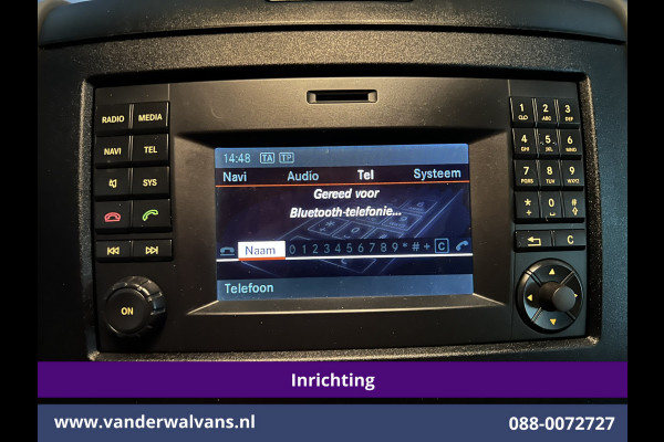 Mercedes-Benz Sprinter 314CDI 143pk L2H2 inrichting Euro6 Airco | Camera | Navigatie | 2800kg Trekhaak Omvormer Cruisecontrol, Chauffeursstoel, Parkeersensoren