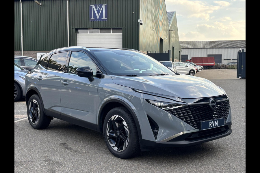 Nissan QASHQAI 1.3 MHEV Xtronic N-Connecta FABRIEKSGARANTIE| STOEL/STUURVERWARMING| HEAD-UP| VOORUITVERW.| ELEK. ACHTERKLEP| 360 CAM|