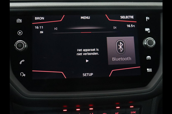 Seat Ibiza 1.0 TSI FR | Stoelverwarming | Adaptive cruise | Carplay | Full LED | Keyless | Parkeerhulp | Climate control | Cruise control | Navigatie | Sportstoelen