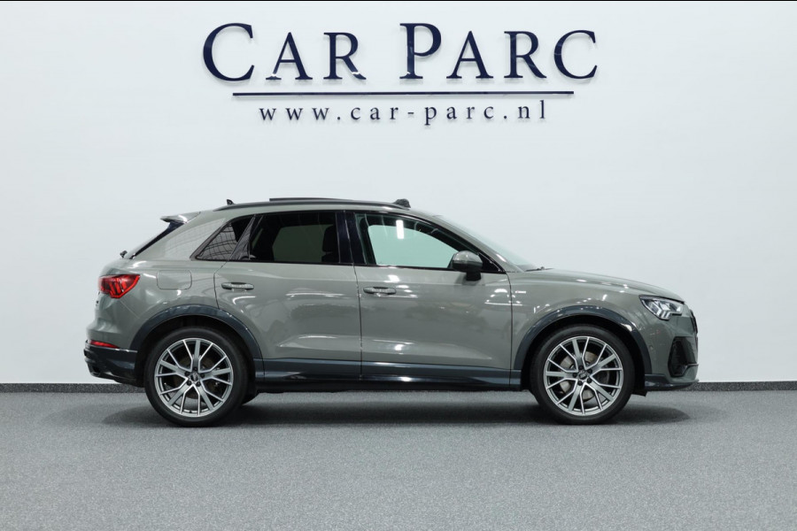 Audi Q3 45 TFSI quattro S edition S-LINE/LED/SFEER/VIRTUAL/PANO/LEER+S.VERWARMING/20" LMV/CAM/ACC/ECC/12 MND GARANTIE!