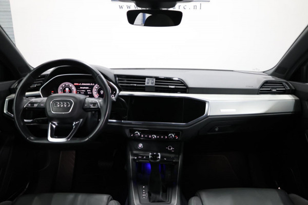 Audi Q3 45 TFSI quattro S edition S-LINE/LED/SFEER/VIRTUAL/PANO/LEER+S.VERWARMING/20" LMV/CAM/ACC/ECC/12 MND GARANTIE!